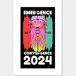 emergence and convergence  cicada  2024 Posters and Art